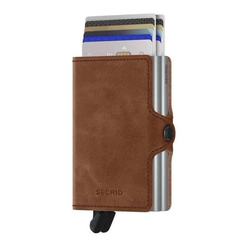 Secrid Twinwallet - Vintage Leather - Cognac Silver, , large image number 0