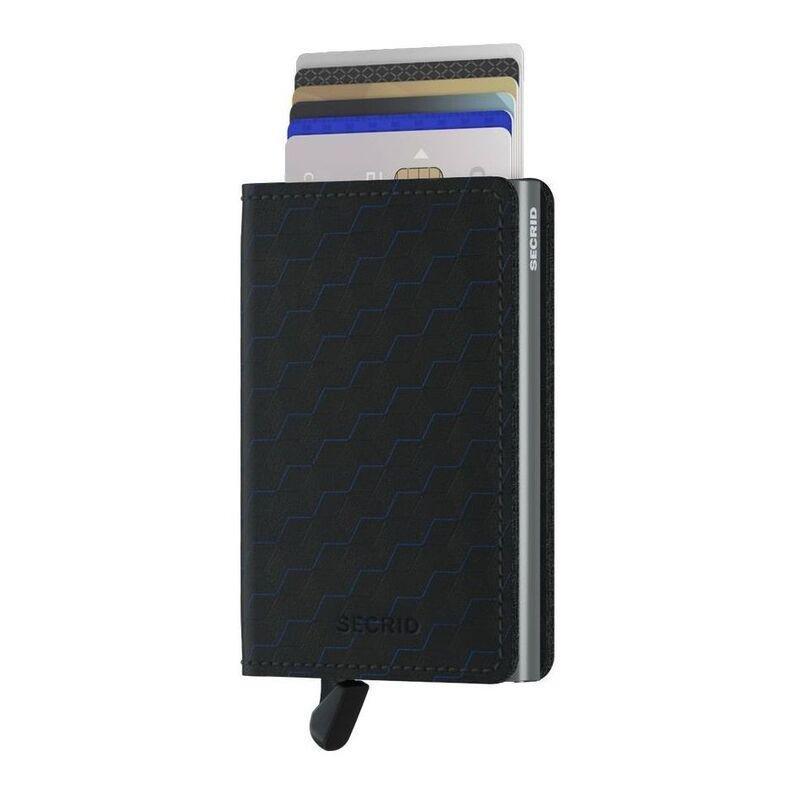 Secrid Slimwallet - Optical Leather - Black Titanium, , medium