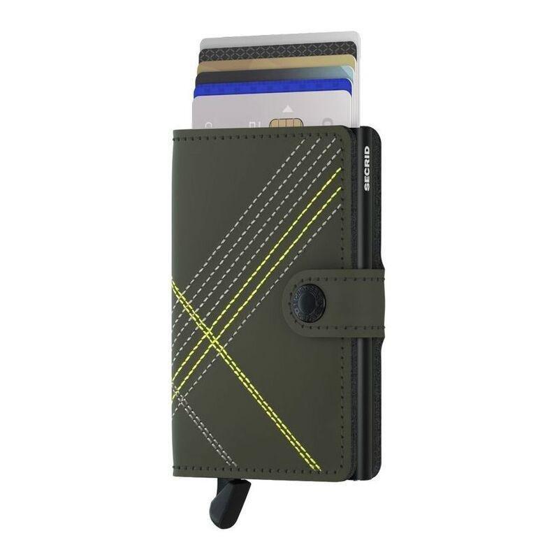 Secrid Miniwallet Stitched Linea Lime, , large image number 0