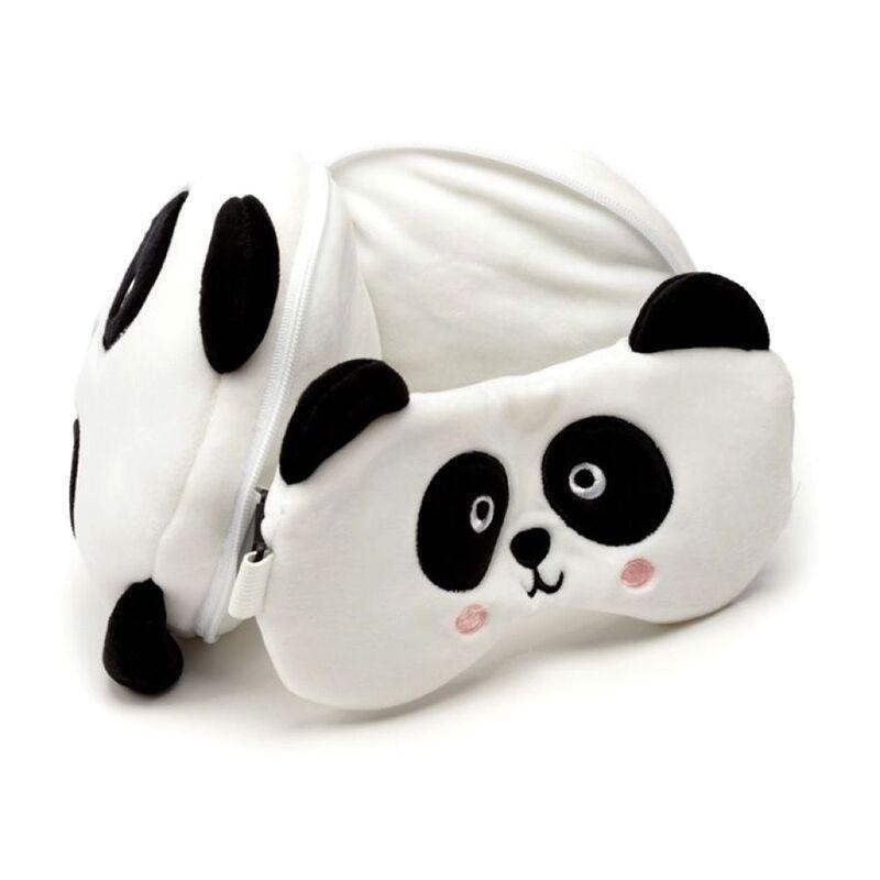 Puckator Panda Travel Pillow & Eye Mask, , large image number 1