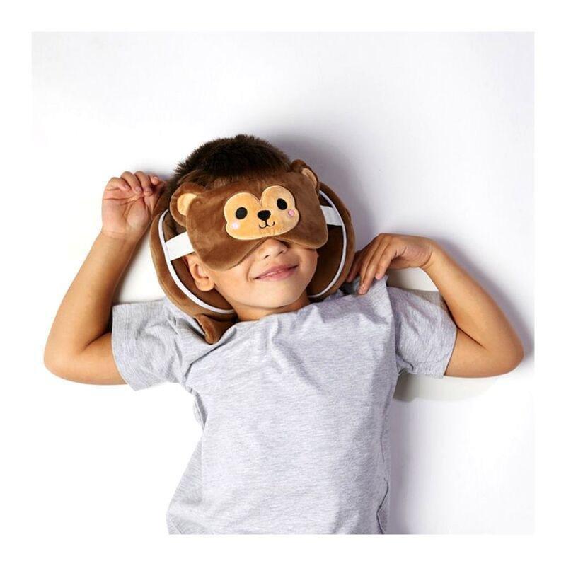Puckator Monkey Travel Pillow & Eye Mask, , large image number 2