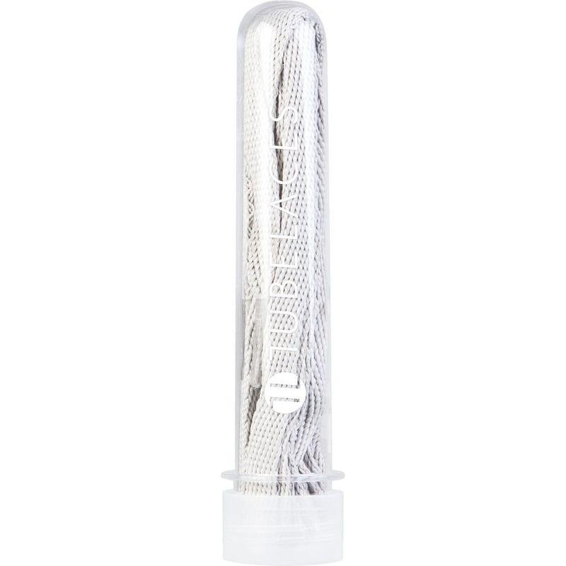Tubelaces White Flat Unisex Shoelaces White 120 cm, , large image number 1