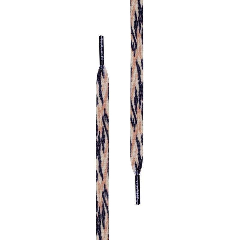 Tubelaces White Flat Camo Pack Unisex Shoelaces Desert 130 cm, , large image number 0