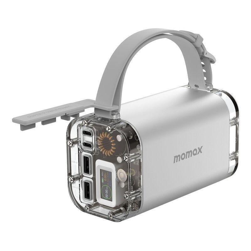Momax iPower Stone Mini 100W Portable Power Station - Silver, , large image number 0