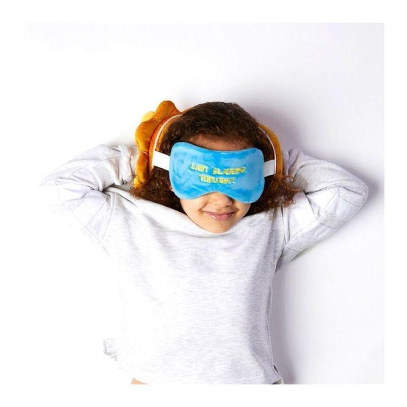 Puckator Lion Plush Travel Pillow & Eye Mask, , large image number 2