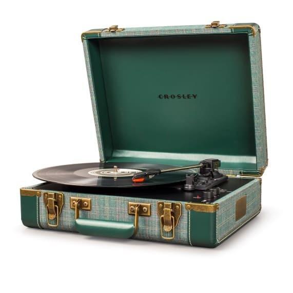 Crosley Executive Portable Turntable with Built-in Speakers - Pine, , large image number 3