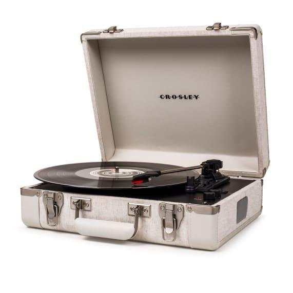 Crosley Executive Portable Turntable with Built-in Speakers - Sand, , large image number 4
