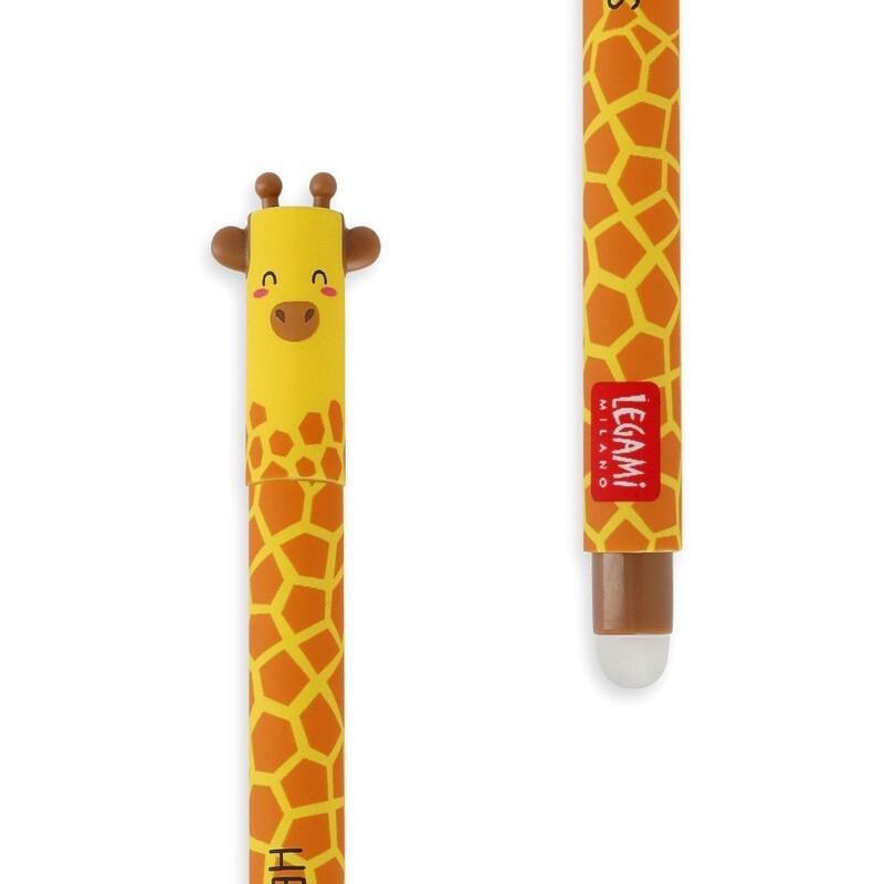 Legami Erasable Gel Pen - Giraffe, , large image number 0