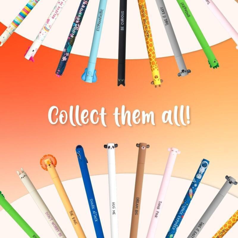 Legami Erasable Gel Pen - Giraffe, , large image number 2