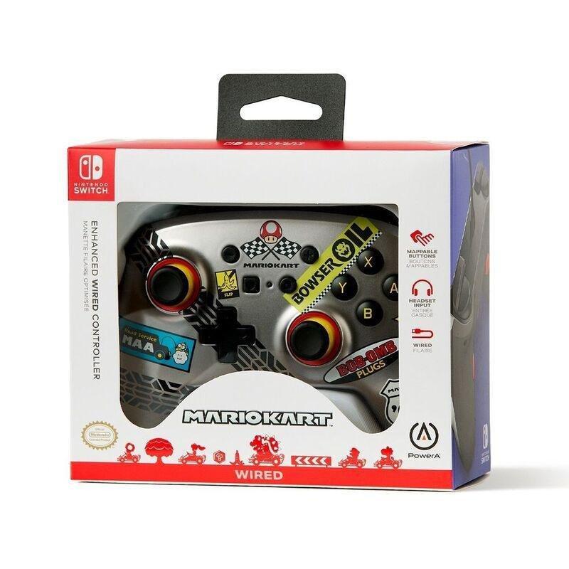 PowerA Enhanced Wired Controller For Nintendo Switch - Mario Kart, , large image number 1