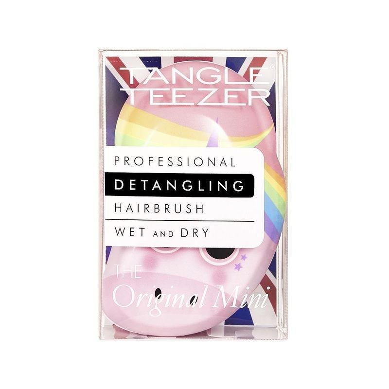 Tangle Teezer Original Mini Detangling Hair Brush - Pink Unicorn, , large image number 0