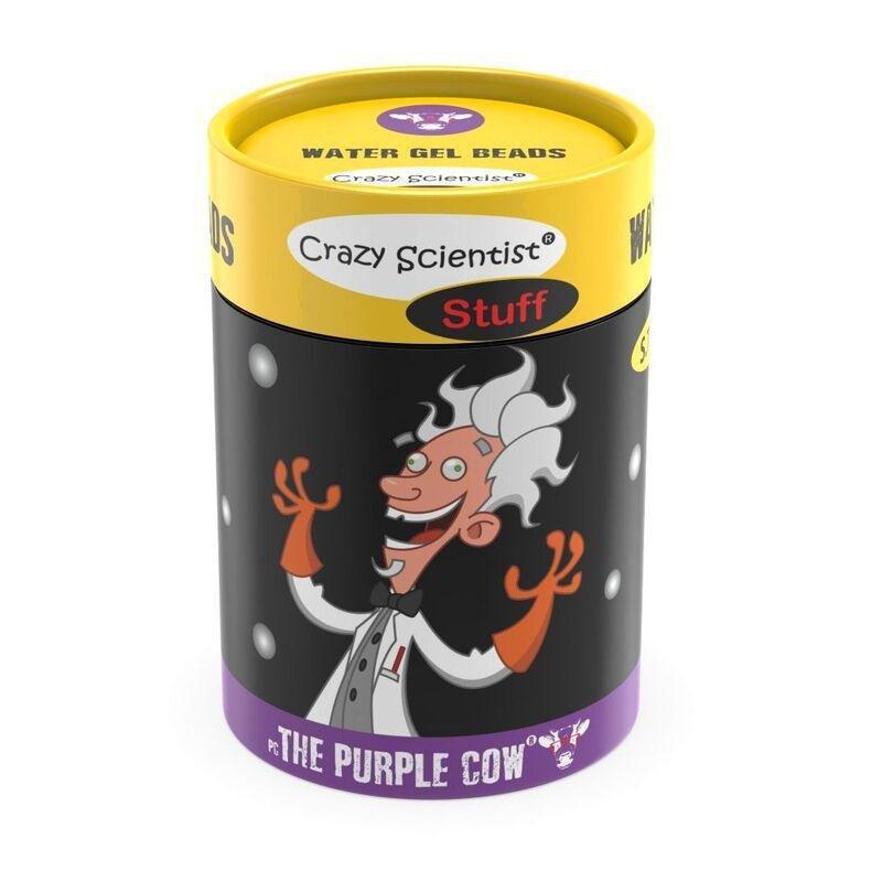 The Purple Cow Crazy Scientist Stuff Water gel beads Science STEM Kit, , large image number 0
