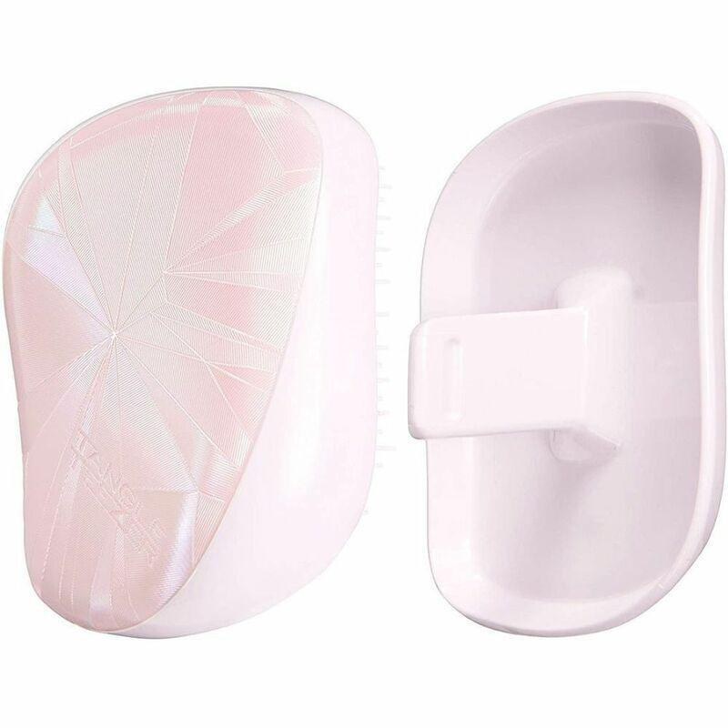 Tangle Teezer Compact Styler Hair Brush - Smashed Holo Light Pink, , large image number 0