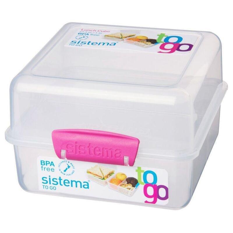 Sistema To Go Version Large Lunch Box with Moveable Compartment, , large image number 0