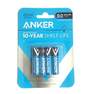ANKER - Anker AAA Alkaline Batteries (Pack of 4)