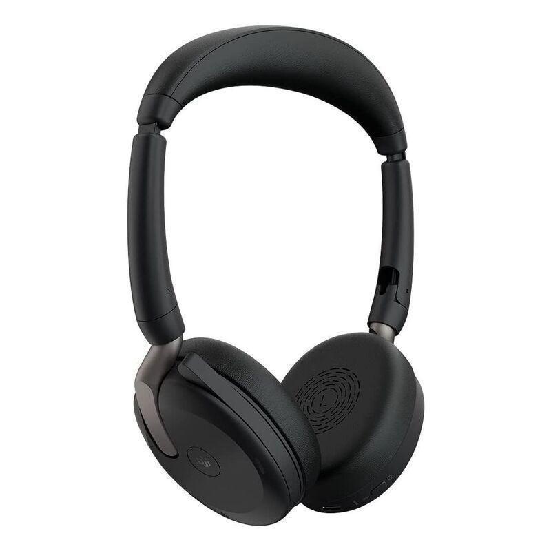 Jabra Evolve2 65 Flex Portable Professional Headset With Active Noise Cancellation - MS Edition + Link 380a Wireless Dongle, , large image number 0
