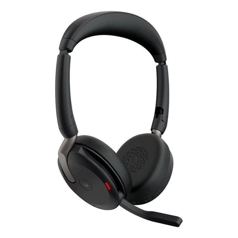 Jabra Evolve2 65 Flex Portable Professional Headset With Active Noise Cancellation - MS Edition + Link 380a Wireless Dongle, , large image number 1