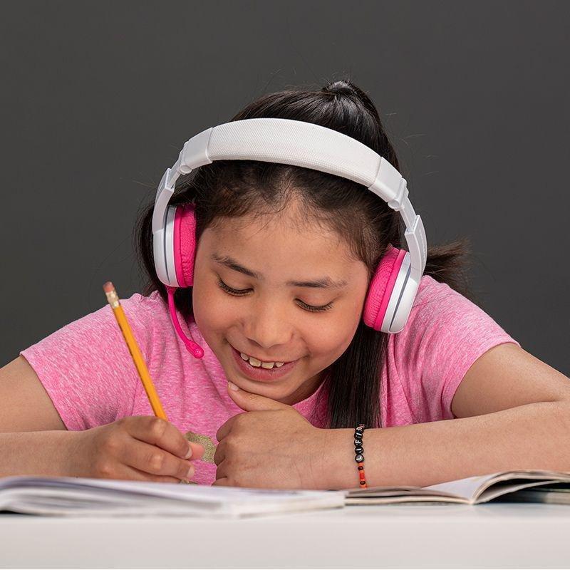 BuddyPhones SchoolPlus Wireless Kids Headphones - Pink, , large image number 1