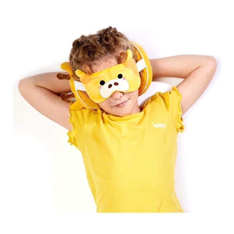 Puckator Giraffe Plush Travel Pillow & Eye Mask, , large image number 2