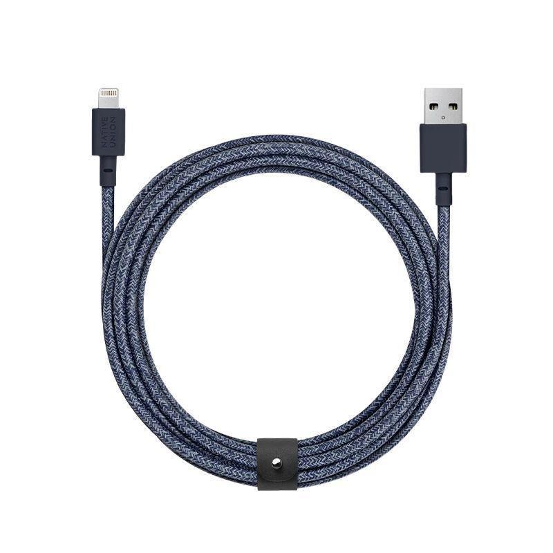 Native Union Belt XL Indigo Lightning Cable 3m, , large image number 0