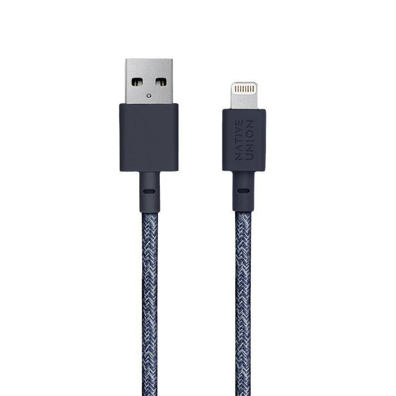 Native Union Belt XL Indigo Lightning Cable 3m, , large image number 1