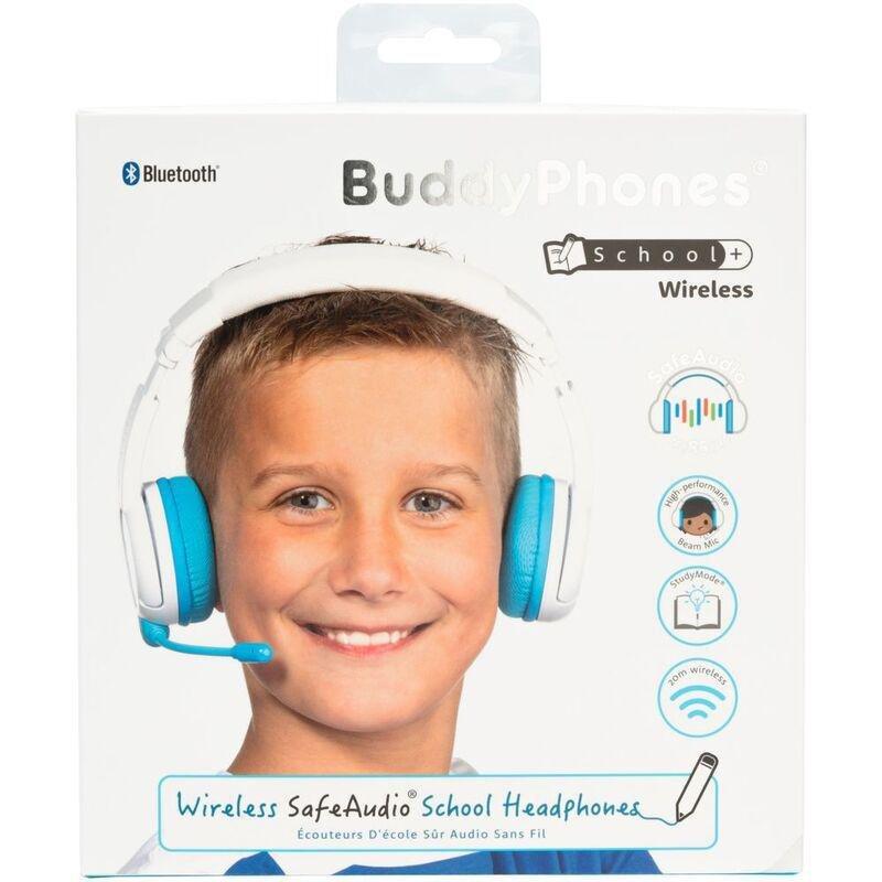 BuddyPhones SchoolPlus Wireless Kids Headphones - Blue, , large image number 2