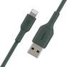 BELKIN - Belkin BOOST CHARGE Lightning to USB-A Cable 1m Midnight Green