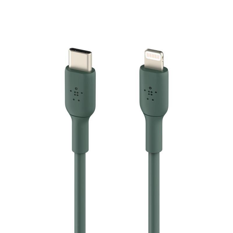 Belkin BOOST CHARGE USB-C to Lightning Cable 1m Midnight Green, , large image number 1