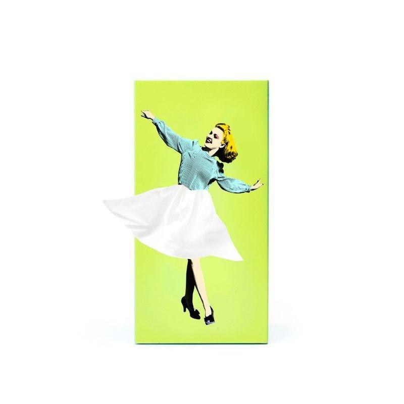 Spextrum Up Girl Light Green Tissue Box, , large image number 0