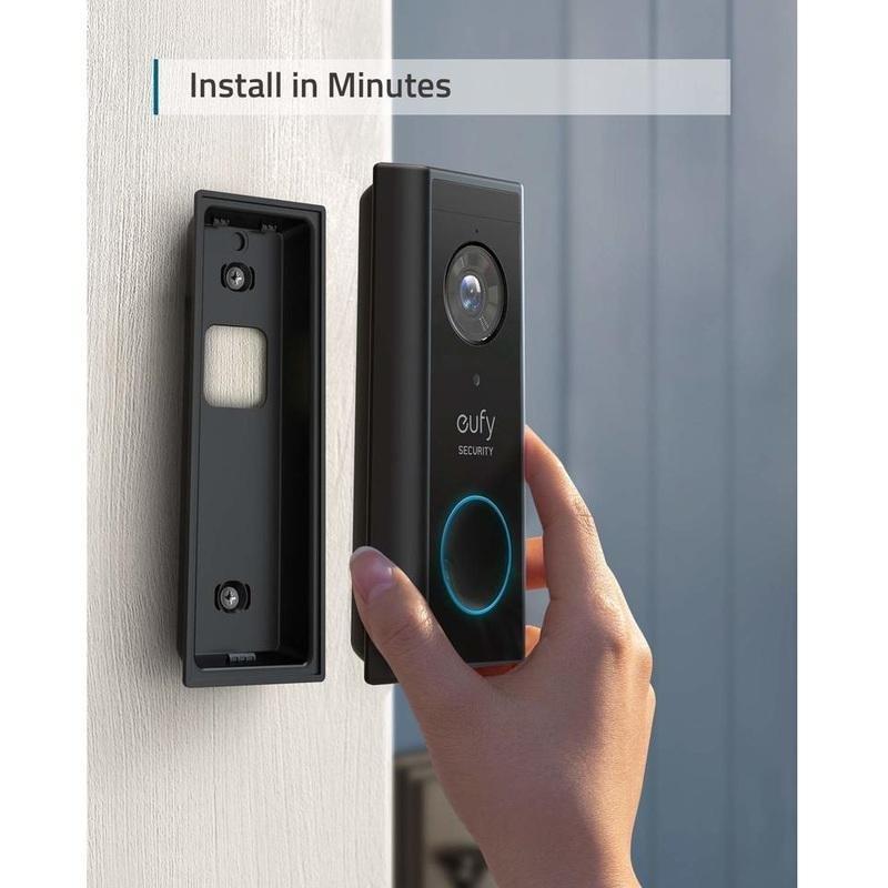 eufy Security/Wireless Video Doorbell (Battery-Powered) with 2K HD/No Monthly Fee, , large image number 2