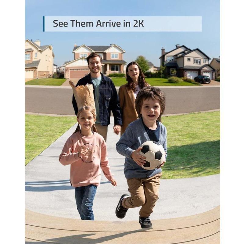 eufy Security/Wireless Video Doorbell (Battery-Powered) with 2K HD/No Monthly Fee, , large image number 7