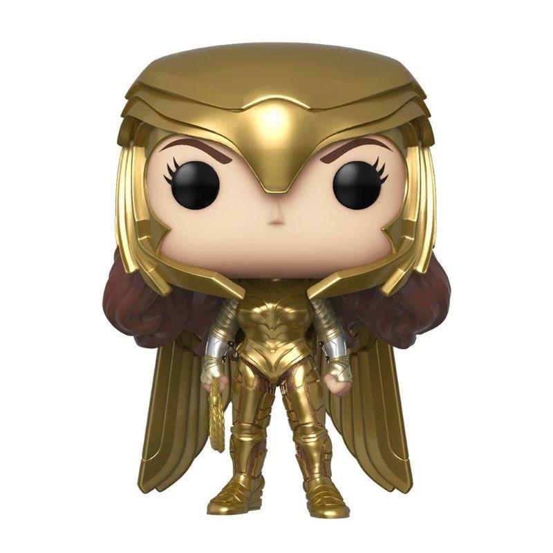 Funko Pop Heroes Wonder Woman 1984 Wonder Woman Gold Power (Metallic), , large image number 0