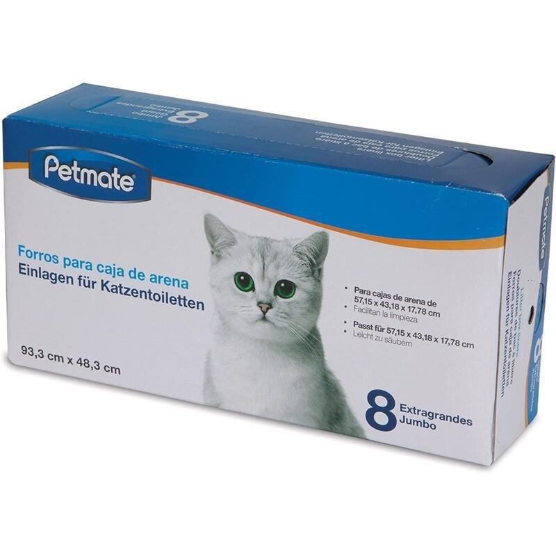 Petmate Litter Pan Liners 8Ct Jumbo, , large image number 1