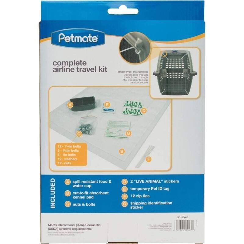 Petmate Airline Travel Kit, , large image number 1