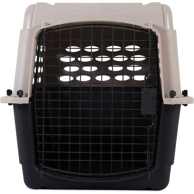 Petmate Vari Kennel 28In 25-30Lbs - Bleached Linen & Black, , large image number 1