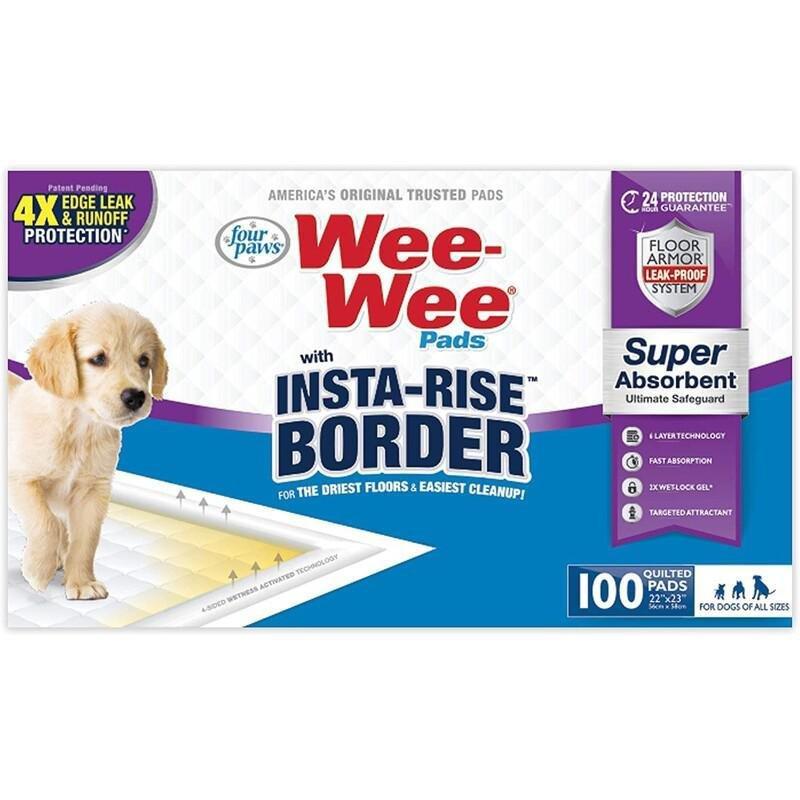 Wee-Wee Insta-Rise Border Pad, , large image number 0