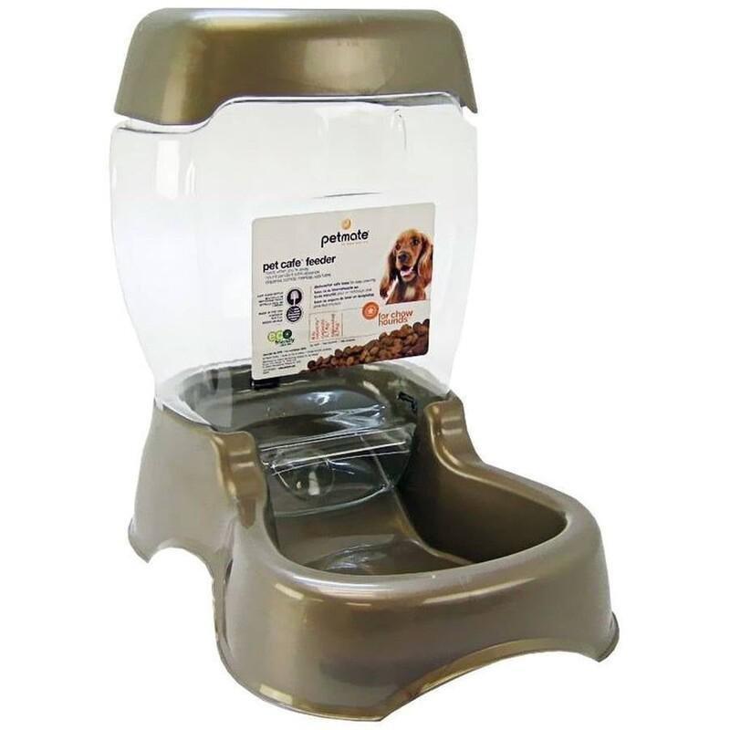 Petmate Pet Cafe Feeder - 6 Pound Capacity - Pearl Tan, , large image number 0