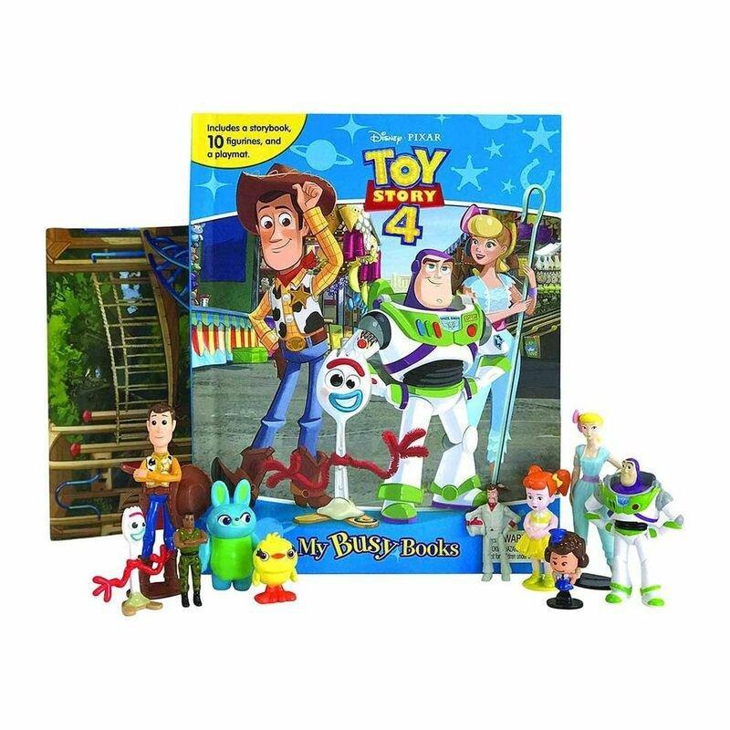 Toy Story 4 My Busy Book | Phidal, , large image number 0