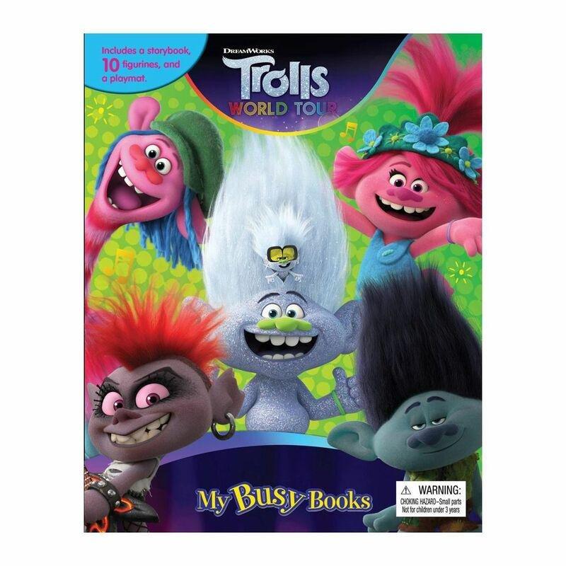 Trolls World Tour My Busy Book | Phidal, , large image number 0