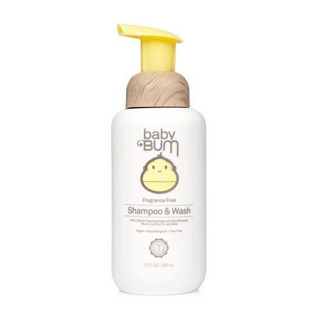 SUN BUM - Sun Bum Baby Bum Shampoo and Wash Fragrance Free