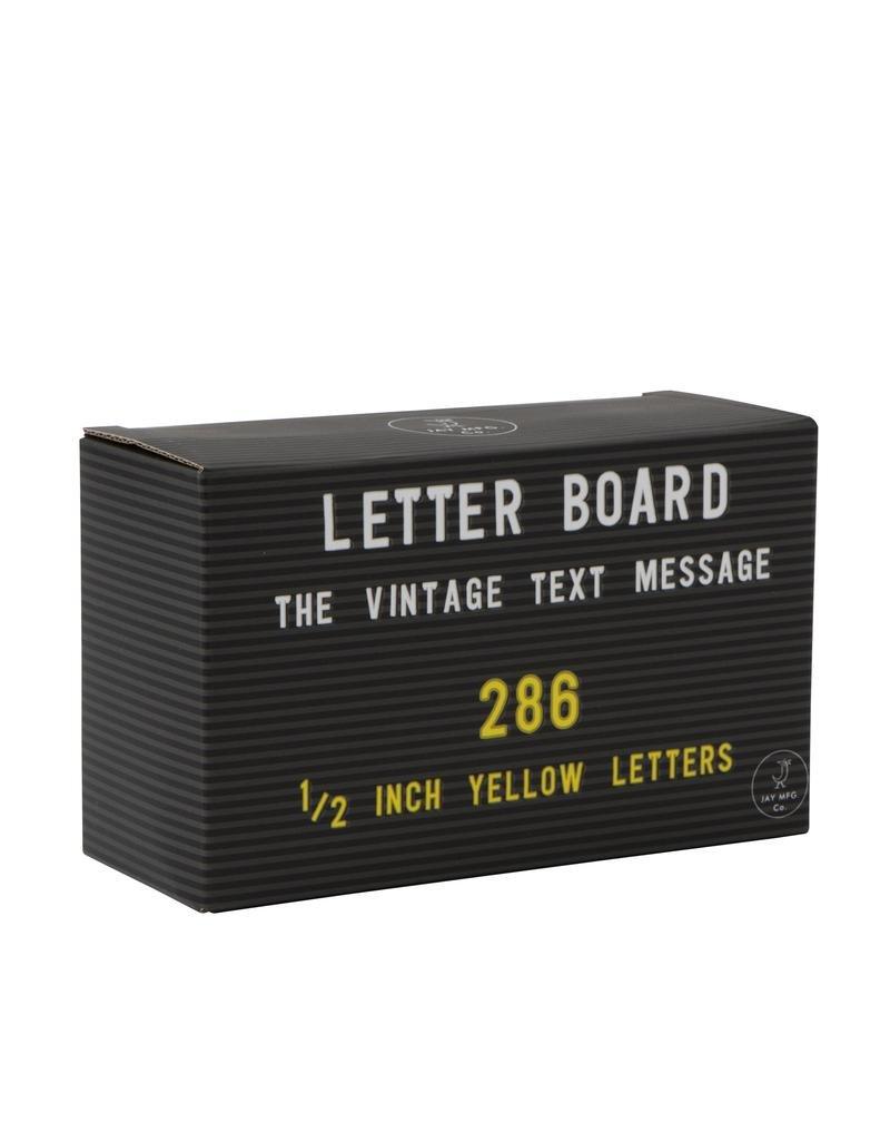 Jay Letters 286 X 1/2 Yellow Letters, , large image number 0
