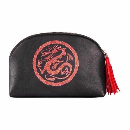 DIFUZED - Disney Mulan Ladies Dragon Wash Bag F Cosmetic Bag Black