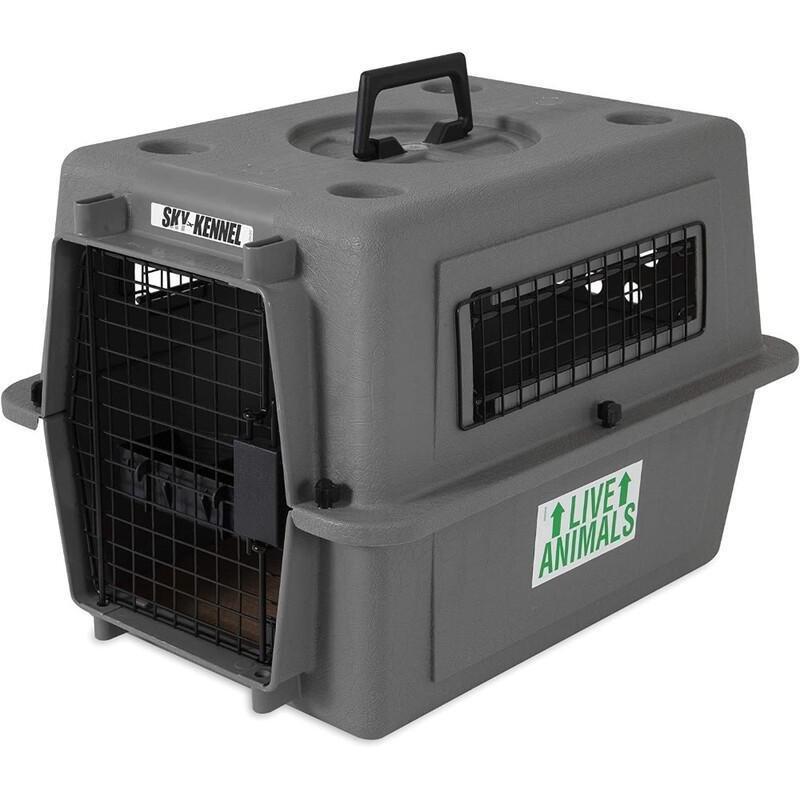 Petmate Sky Kennel Portable Dog Crate Travel Items Included 6 Sizes, , large image number 0