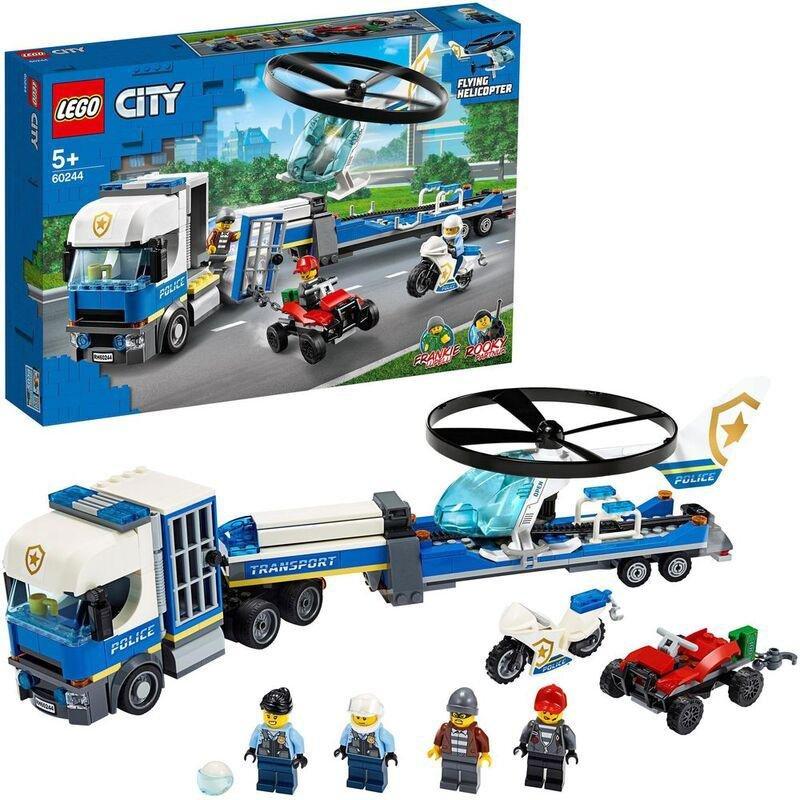 LEGO City Police Helicopter Transport 60244, , large image number 0
