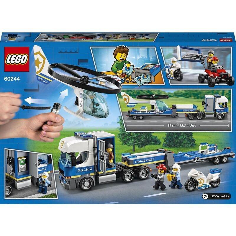 LEGO City Police Helicopter Transport 60244, , large image number 1