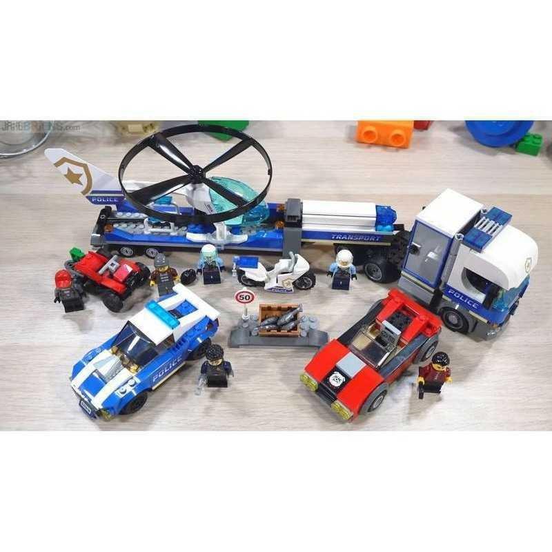 LEGO City Police Helicopter Transport 60244, , large image number 2
