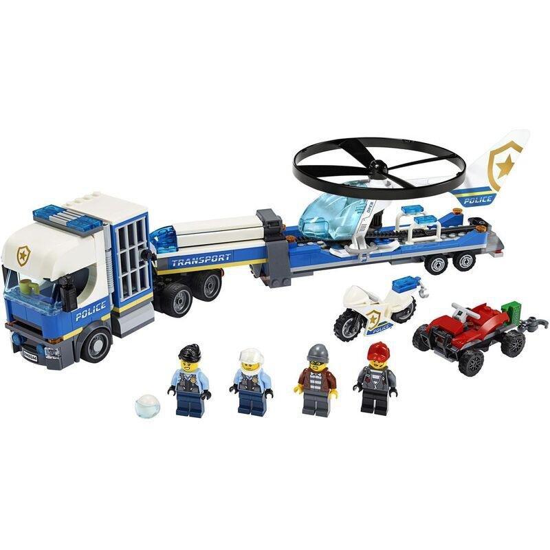 LEGO City Police Helicopter Transport 60244, , large image number 3