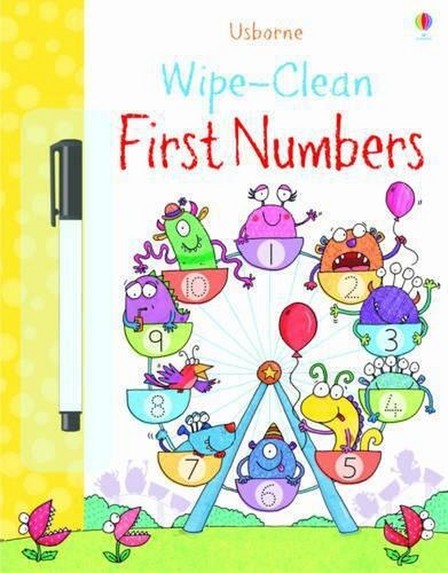 USBORNE PUBLISHING LTD UK - Wipe Clean First Numbers | Usbourne
