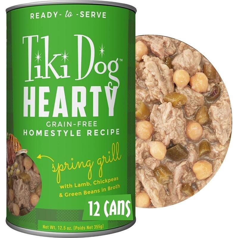 Tiki Dog Hearty Wet Dog Food Lamb - 12.5 Oz. Can, , large image number 0