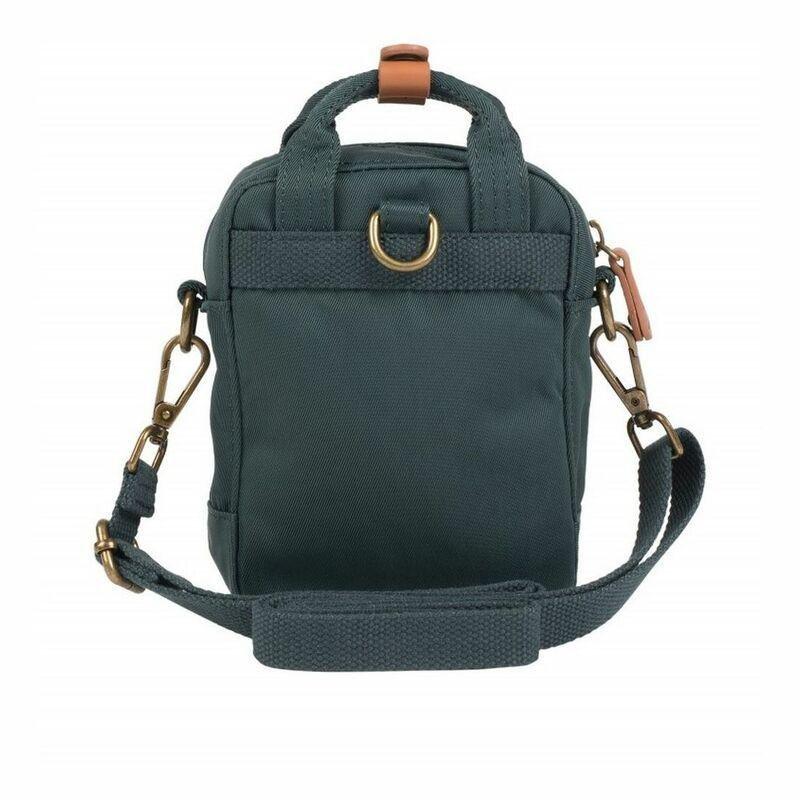 Doughnut Macaroon Tiny Slate Green x Yellow Crossbody Bag, , large image number 1